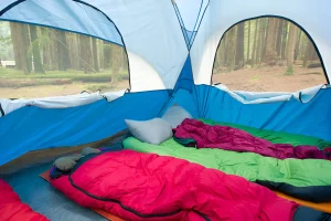 tent inside